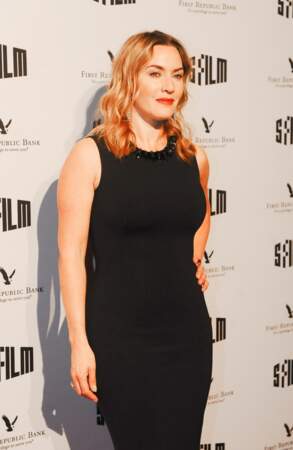 Kate Winslet lors d'une cérémonie au Fine Arts Theatre à San Francisco, le 5 décembre 2017