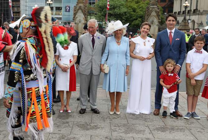 150e anniversaire du Canada en présence du prince Charles