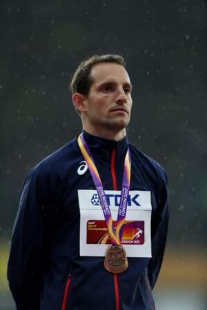 Renaud Lavillenie remporte le bronze au saut à la perche