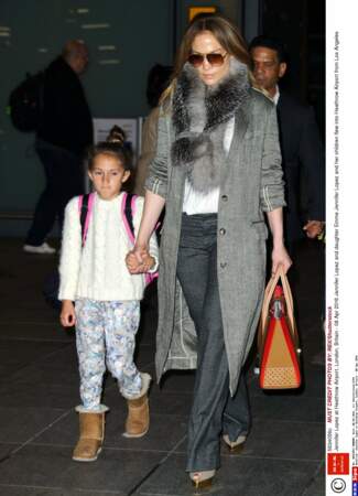 Jennifer Lopez et sa fille Emme, 8 ans