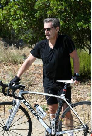 Nicolas Sarkozy sur les routes du Cap Nègre