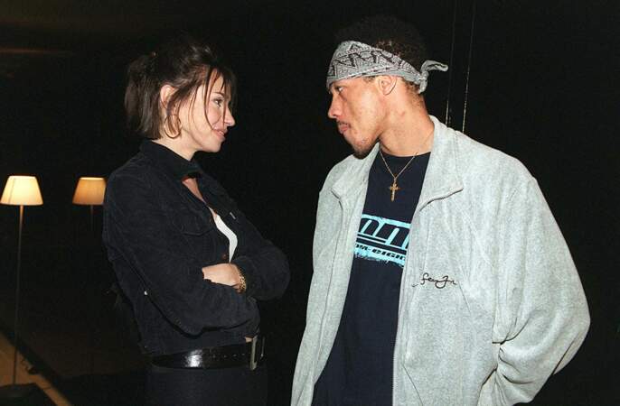 Béatrice Dalle et Joey Starr au Festival de Cannes en 2001