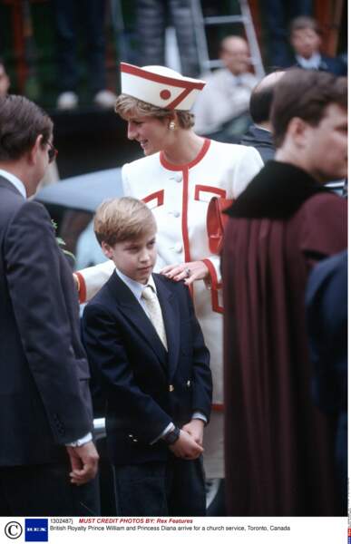 Princesse Diana, prince William