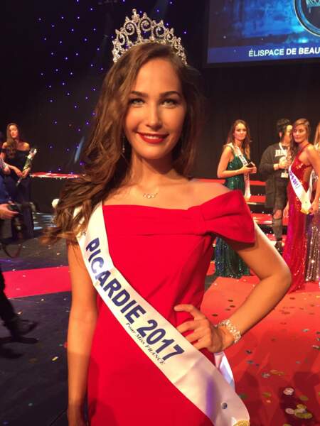 Paoulina Prylutska élue Miss Picardie le 15 octobre 2017 à Beauvais