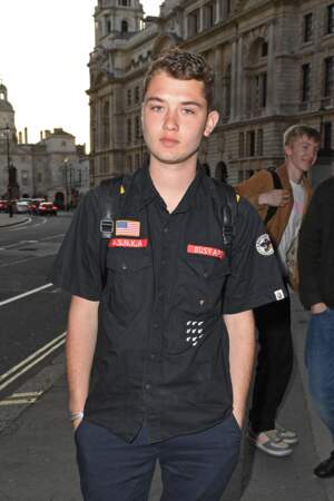 Rafferty Law (20ans), fils de Jude Law, à Londres le 20 avril 2016.
