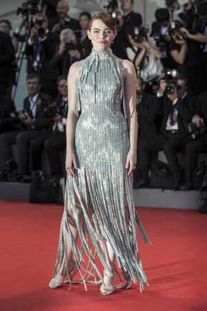 Emma Stone en Atelier Versace 