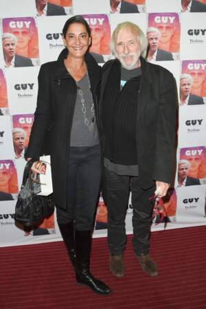 Pierre Richard et sa femme Ceyla Lacerda, ce 3 décembre à Bobino à Paris 