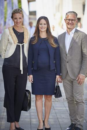 La Princesse Sofia de Suède donnera naissance à son enfant dans le courant du mois d'octobre