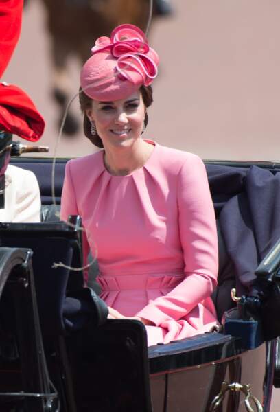 Kate Middleton aux côtés de Camilla Parker Bowles, le 17 juin 2017