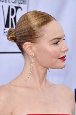 Kate Bosworth, sublime avec ce chignon de danseuse. 