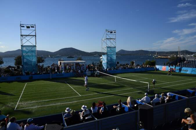 Le Classic Tennis Tour sur le port de Saint-Tropez