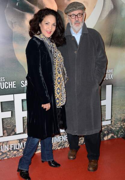 Bertrand Blier et son épouse
