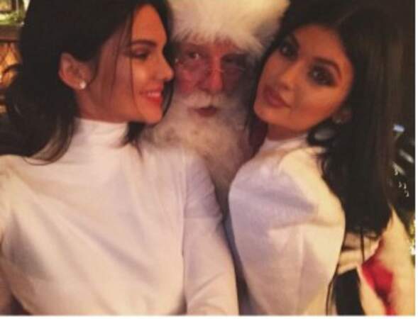 Joyeux Noël Kylie et Kendall Jenner