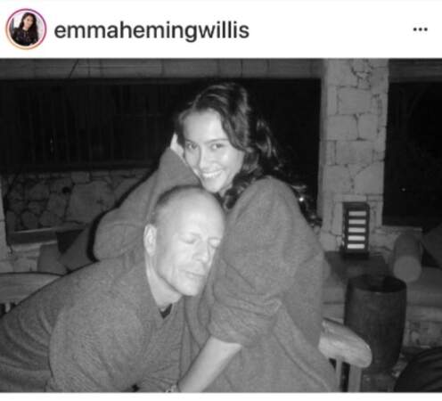 Bruce Willis et sa femme Emma