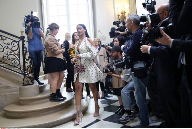 Paris Fashion Christian Dior Rihanna