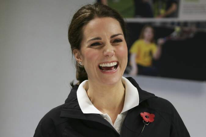 La duchesse de Cambridge était en visite au Centre national de tennis de Londres