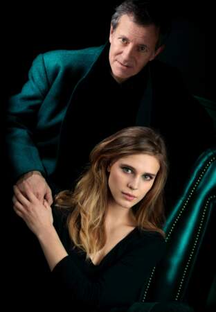 Francis Huster et Gaia Weiss