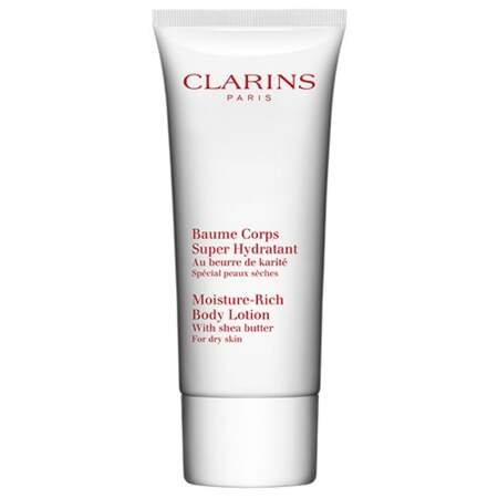 Baume Corps Super Hydratant, Clarins, 20,90 €