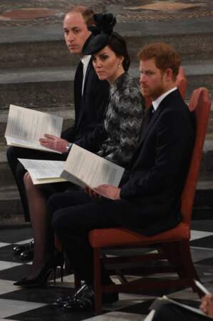 La famille royale était à l’abbaye de Westminster pour rendre hommage aux victimes des attentats de Londres