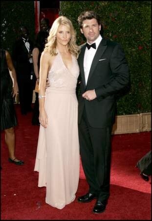 Jillian et Patrick Dempsey eux Emmy Awards en 2007