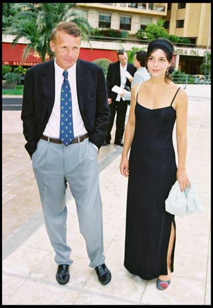 Patrick Poivre d'Arvor et Claire Castillon en 2000