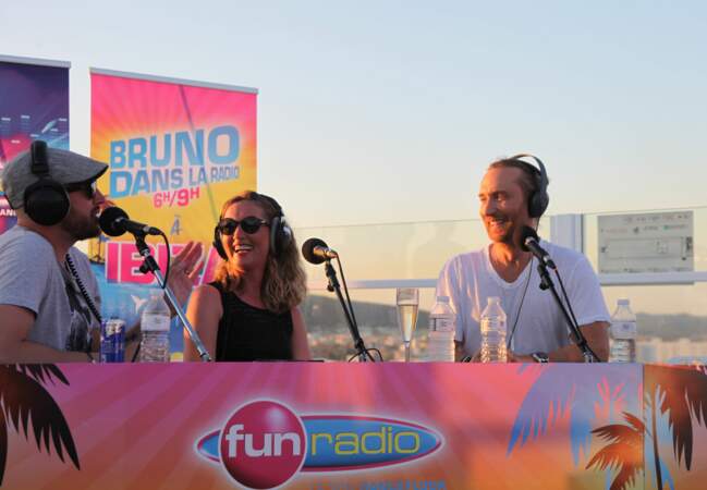 David Guetta en direct des studios Fun Radio à Ibiza