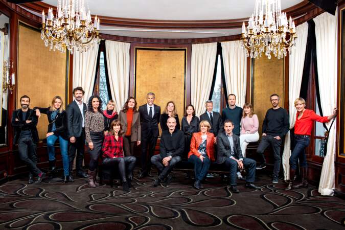 Les membres du jury de la 14ème cérémonie des Globes de Cristal qui aura lieu le 4 février 2019 