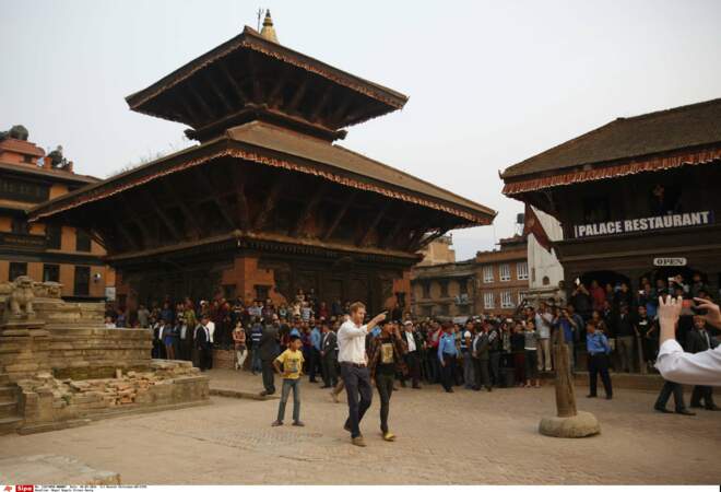 Prince Harry en visite au Népal