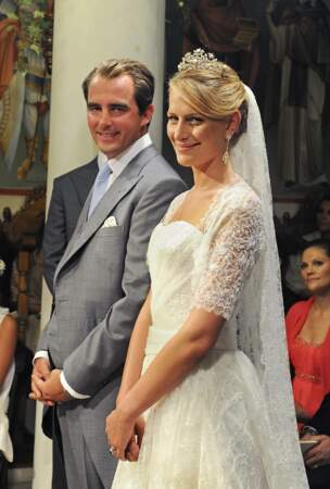Mariage du prince Nikolaos de Grèce et Tatiana Blatnik à Spetses en Grèce le 25 août 2008