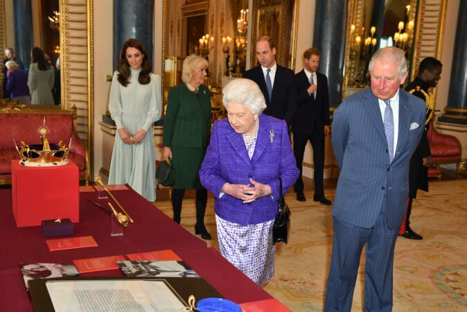 La famille d'Angleterre était réunie en ce mardi 5 mars à Buckingham Palace