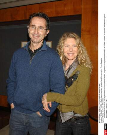 2005. Thierry Lhermitte et sa femme