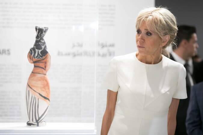 Brigitte Macron ancienne prof de français visite l'expo Picasso
