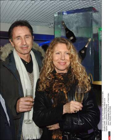 2006. Champagne pour Thierry Lhermitte et sa femme