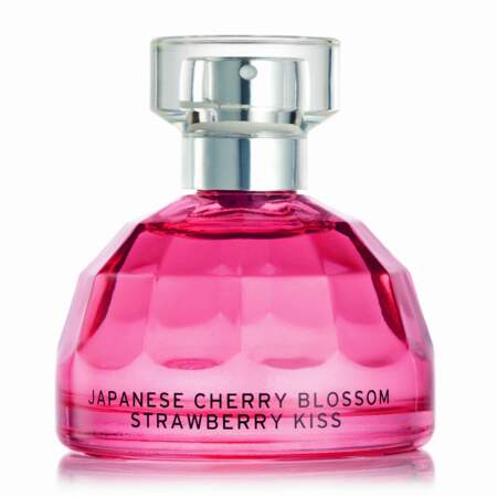 Eau de toilette Japanese Cherry Blossom, The Body Shop, 30€ les 50ml 