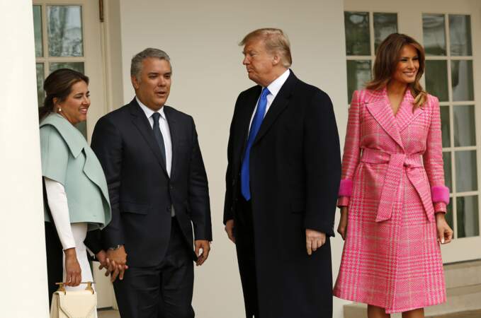 Après des débuts difficiles, Melania Trump a pris ses marques à la Maison Blanche
