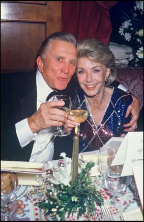 1985. Kirk Douglas et Anne, sa femme depuis 62 ans