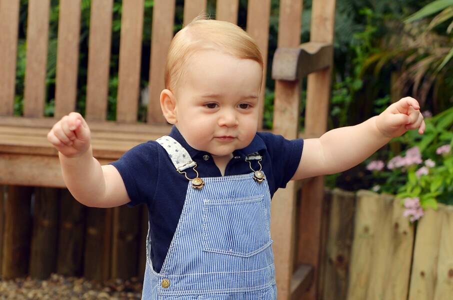 Pour son premier anniversaire, le prince George faisait lui aussi sensation