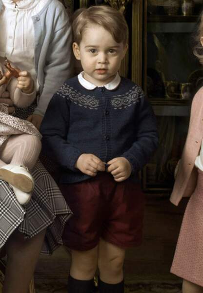 George, deux ans et demi, fils du prince William et de la duchesse de Cambridge Kate Middleton