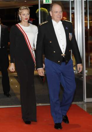 La princesse Charlene et le prince Albert II