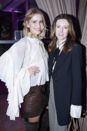 Claire Waight Keller (à droite), designer en chef, Givenchy