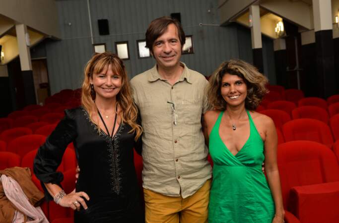 Thierry Samitier, Marina Pastor et Julie Jouve au Festival du film court à Saint Pierre de la Réunion