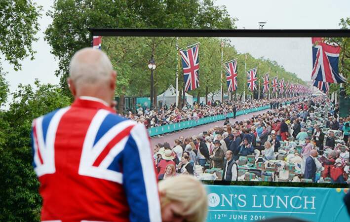 Queen's 90th birthday celebrations - Patron's Lunch - London