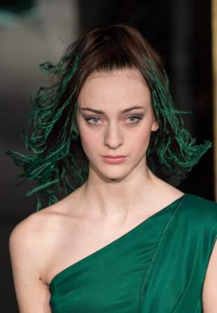 Vert émeraude pour bijouter les cheveux