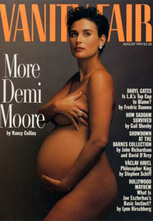 Demi Moore pour Vanity Fair en 1991