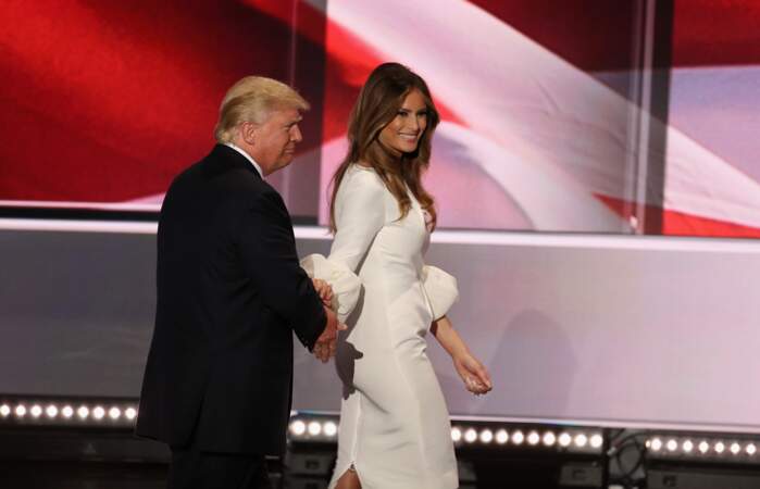 Melania Trump lors de la convention républicaine de Cleveland