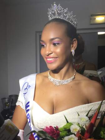 Jade Voltigeur élue Miss Martinique le 21 juillet 2017 à Fort-de-France