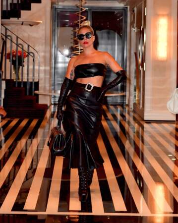 Lady Gaga a une nouvelle opté pour un look sexy