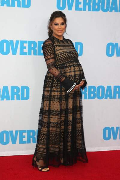 Eva Longoria, enceinte, le 30 avril 2018