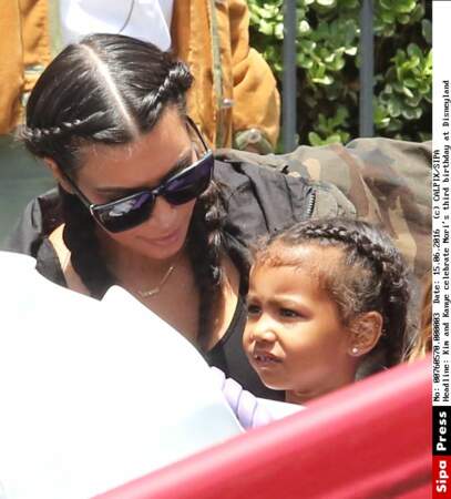 Kim et sa fille North West, 3 ans