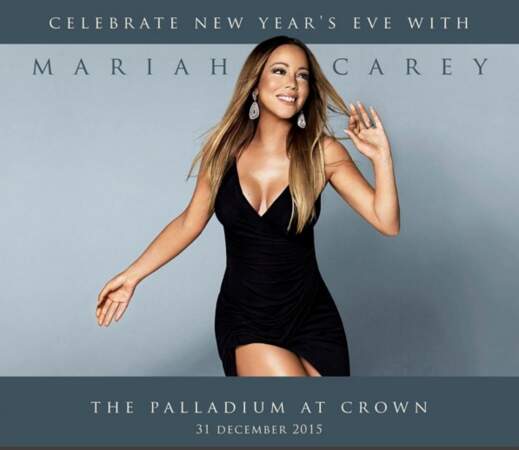 Mariah Carey invite tout simplement à la voir sur scène.